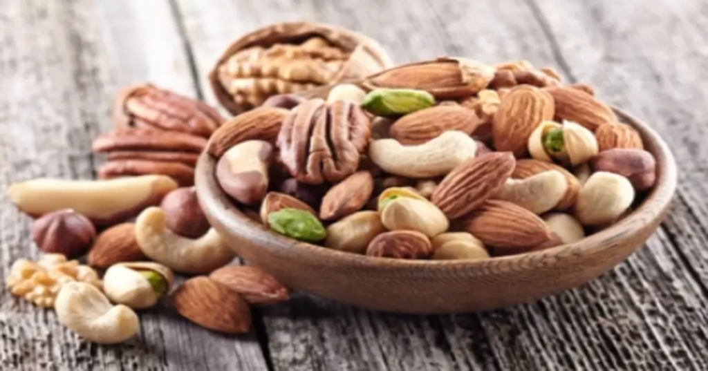 Nuts and seeds for healthy skin